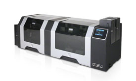 Buy FARGO HDP8500 Industrial Card Printer/Encoder in Saudi Arabia. High-volume, secure retransfer printing for government, banking, and enterprise ID cards.